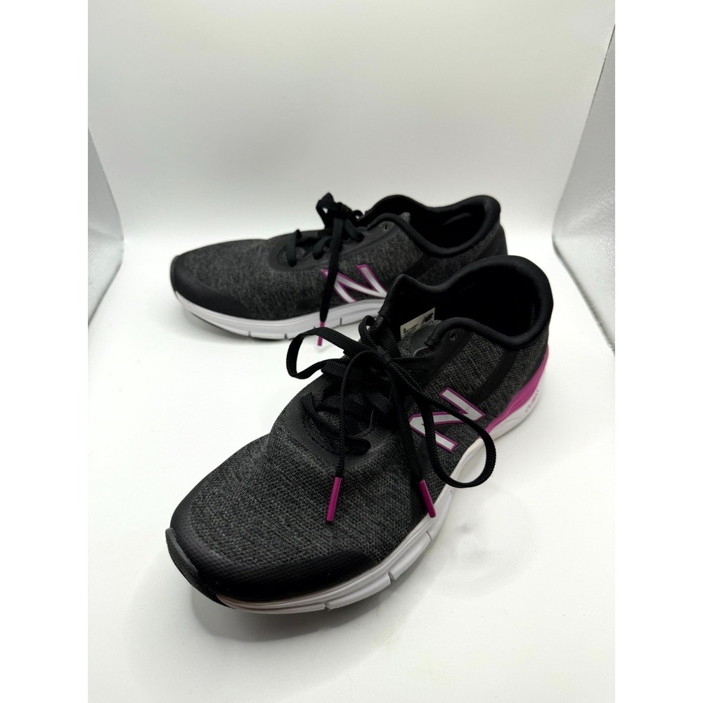 New Balance 710 WX710QB1 Womens 8 B Sneaker Black Pink Low Top Running Shoes